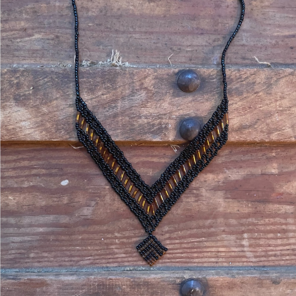 Vintage Handmade Necklace from Panama